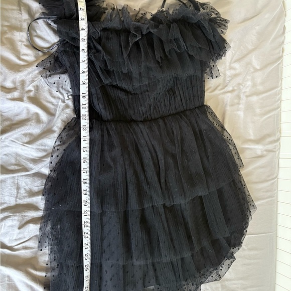 Zac Posen Chic Evening Black Dress Size 10 - Picture 7 of 7